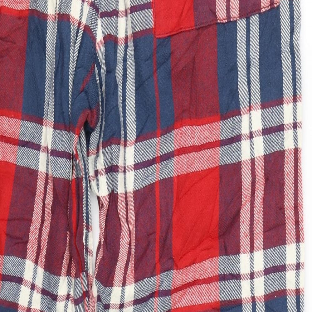 Fatface Mens Red Check   Pyjama Pants Size M