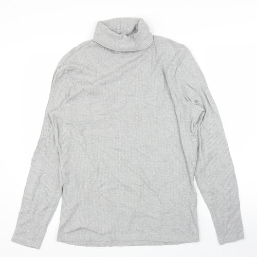 River Island Mens Grey    T-Shirt Size L