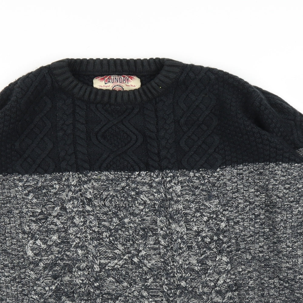 Tokyo Laundry Mens Grey   Pullover Jumper Size XL