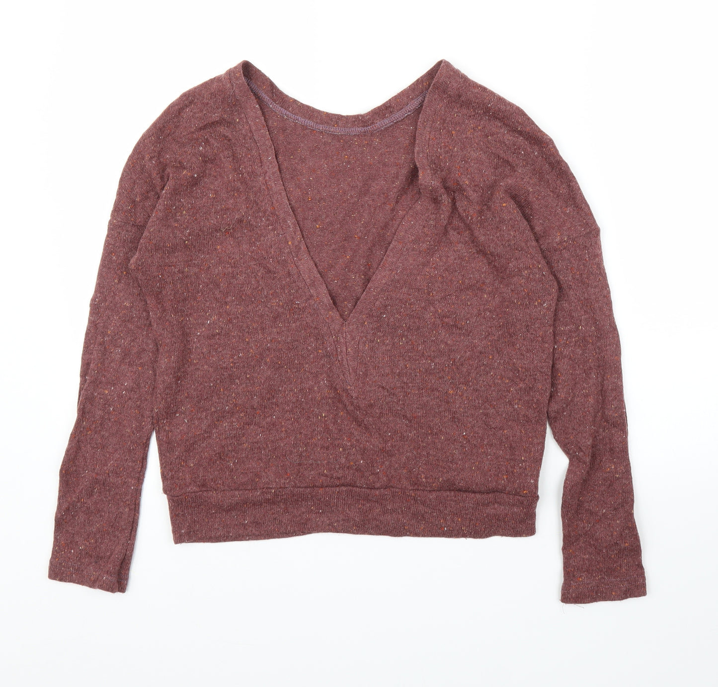 Hearts and Bows Womens Purple   Pullover Jumper Size 10