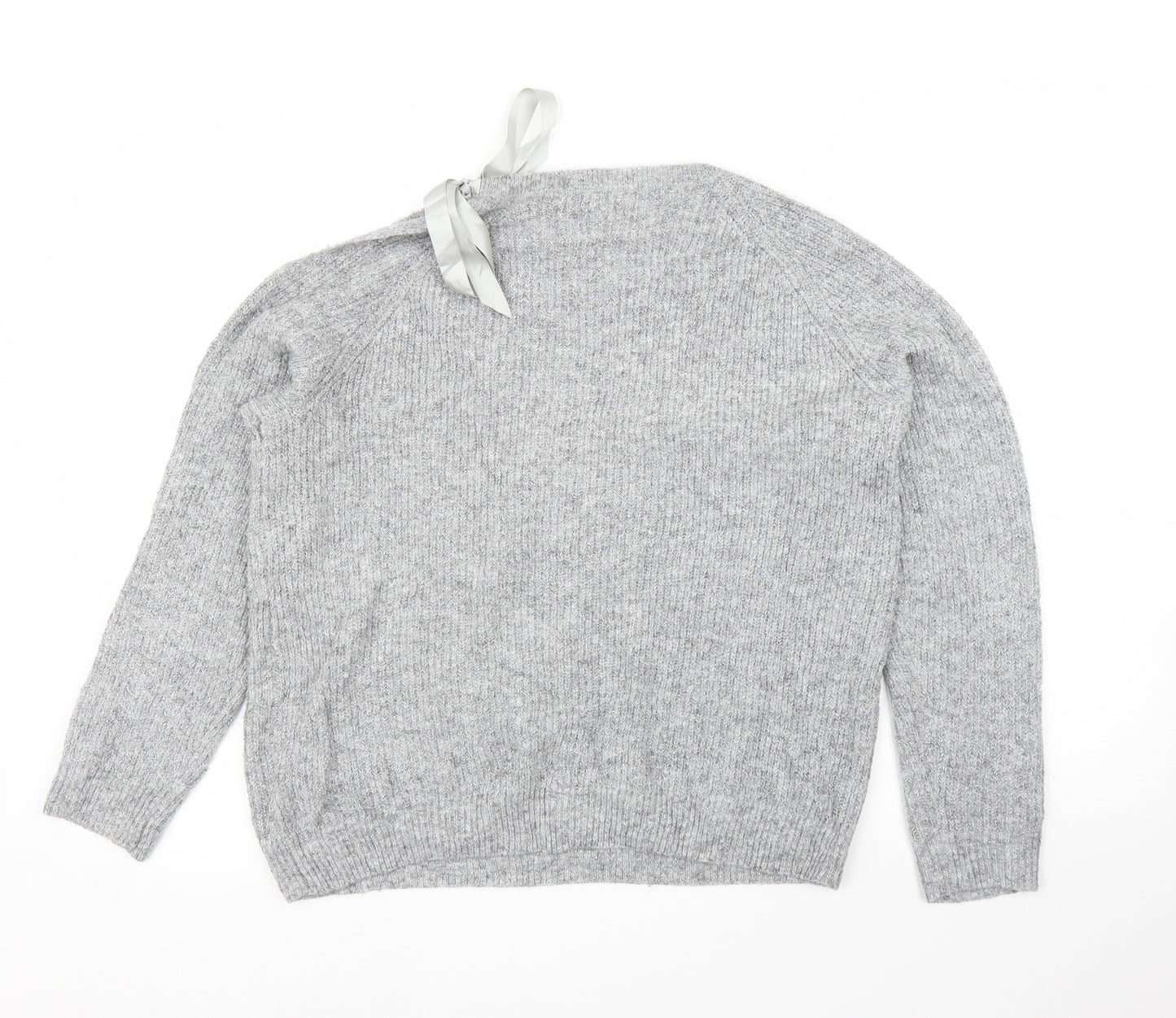 Papaya Womens Grey   Pullover Jumper Size L