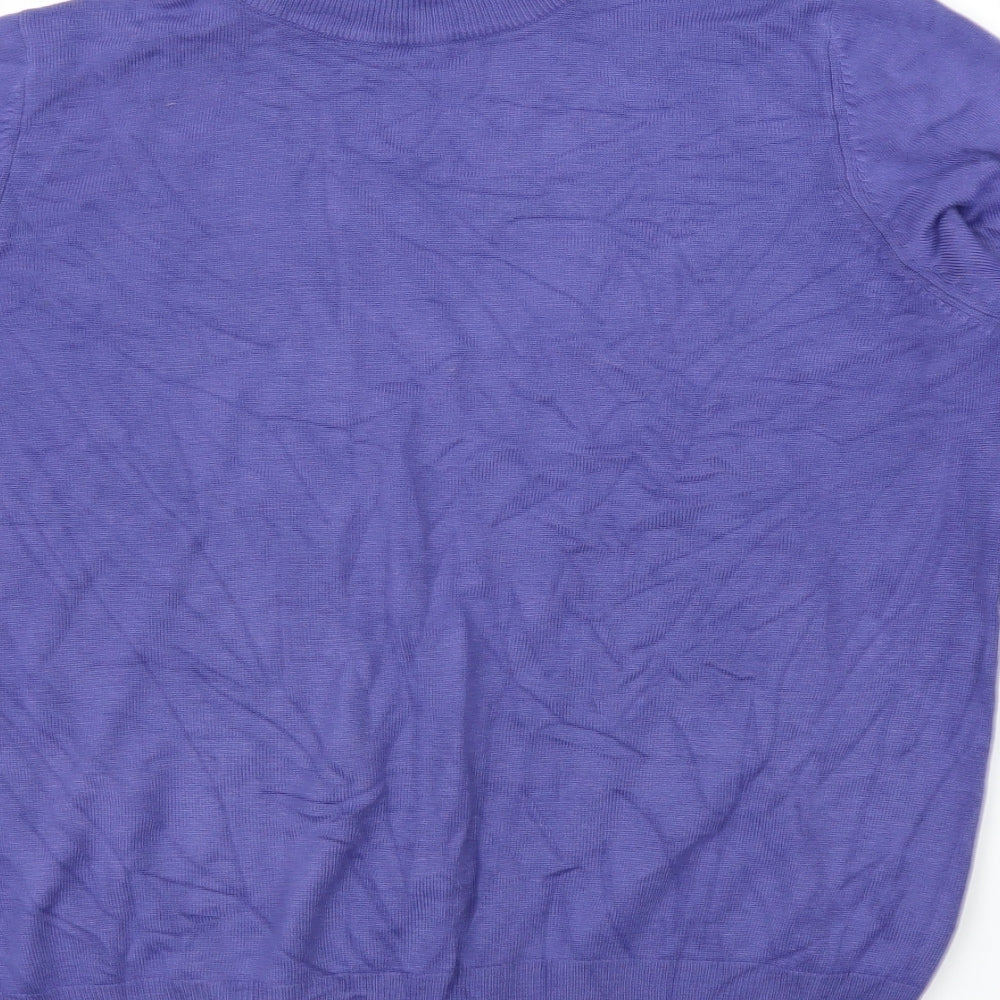 M&S Womens Purple   Pullover Jumper Size 18