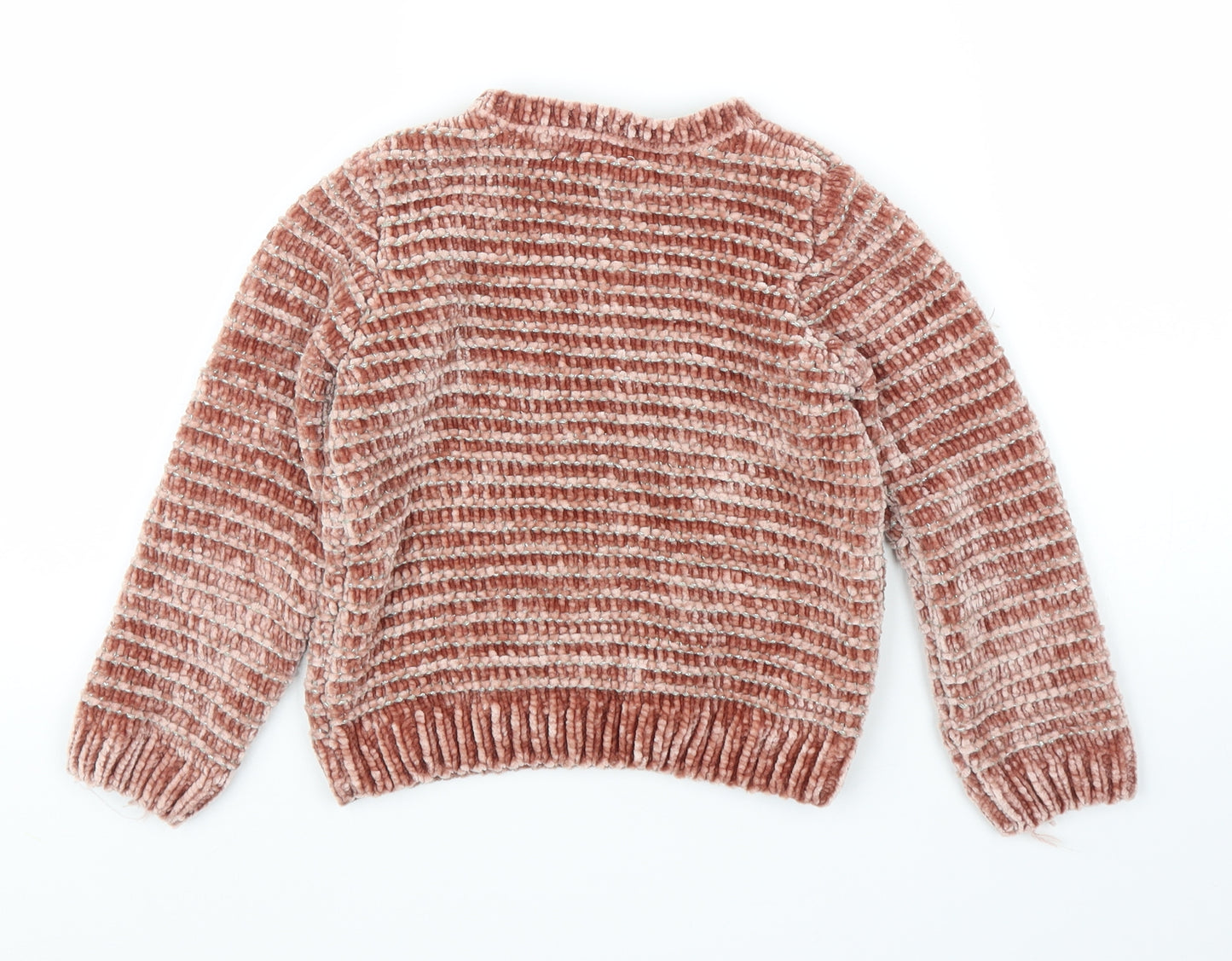 Primark Girls Pink   Pullover Jumper Size 8-9 Years