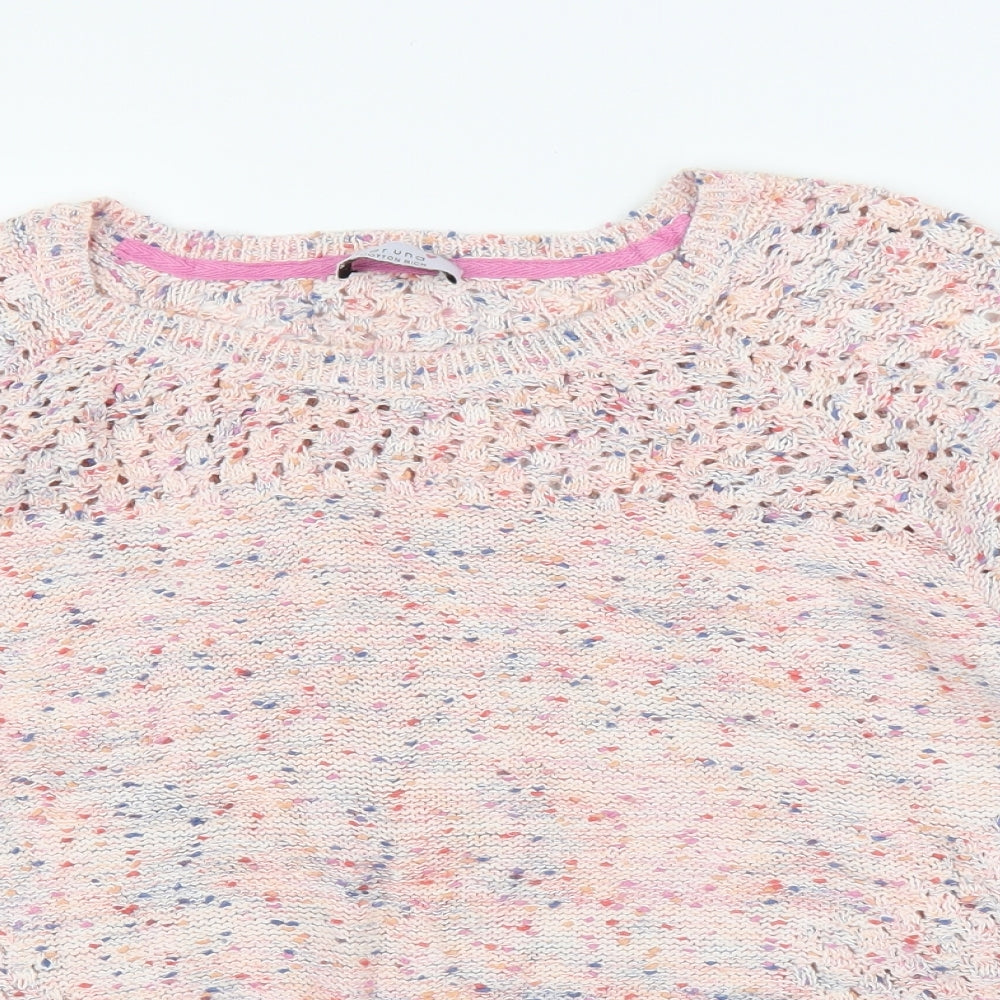 M&S Womens Pink   Pullover Jumper Size 18