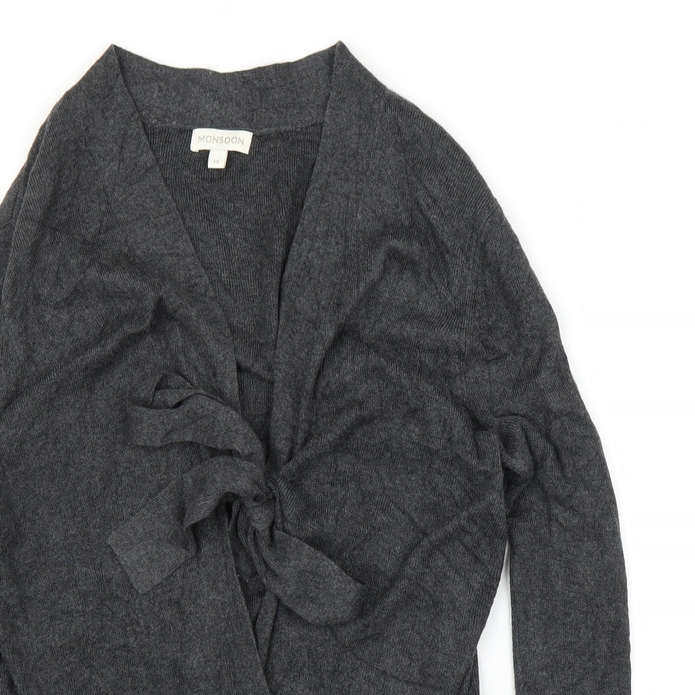 Monsoon Womens Grey   Cardigan Jumper Size M