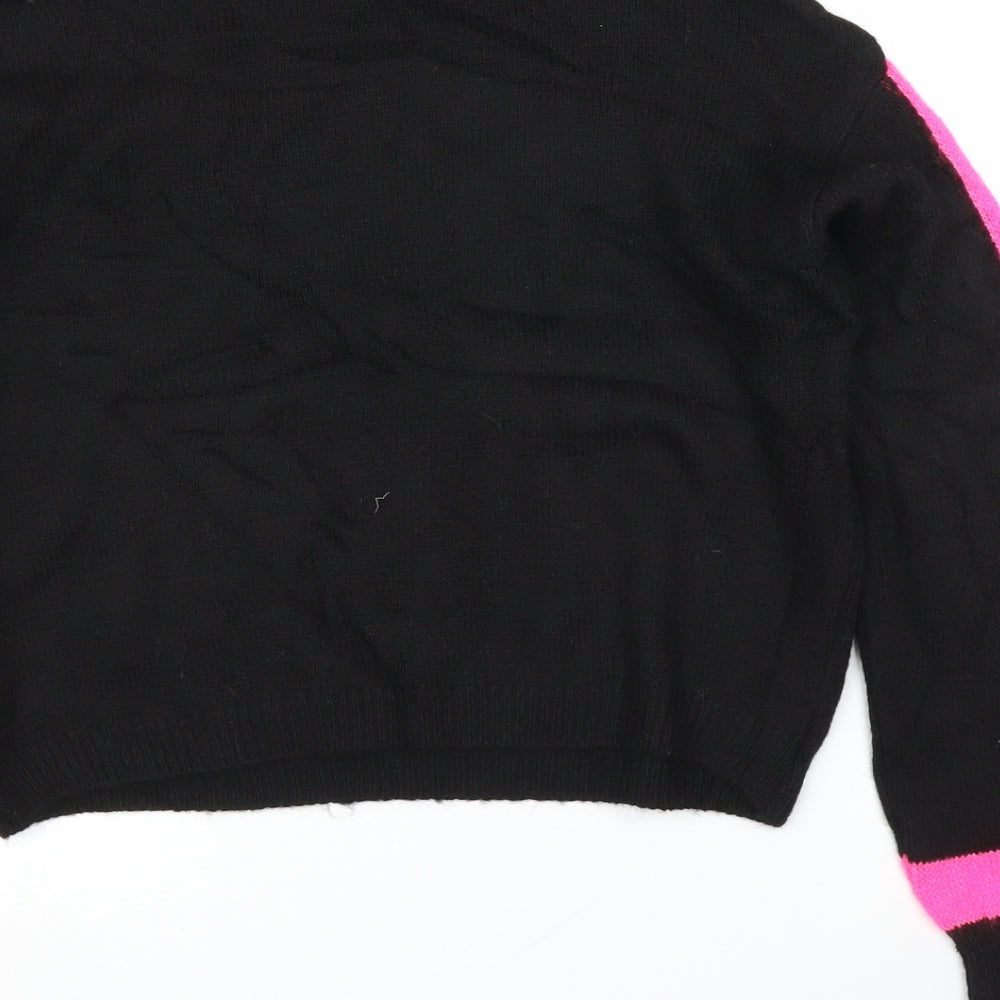 Primark Womens Black   Pullover Jumper Size L
