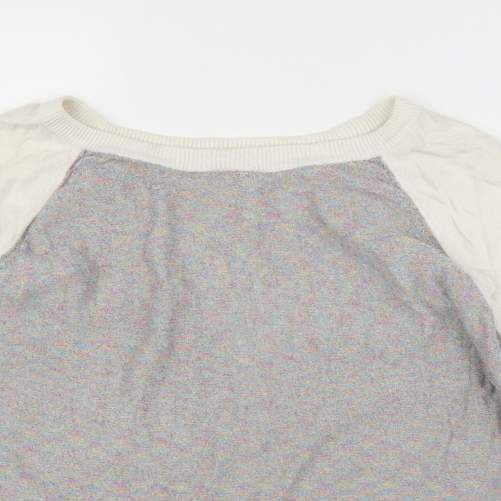 M&Co Womens Grey   Basic Blouse Size 14