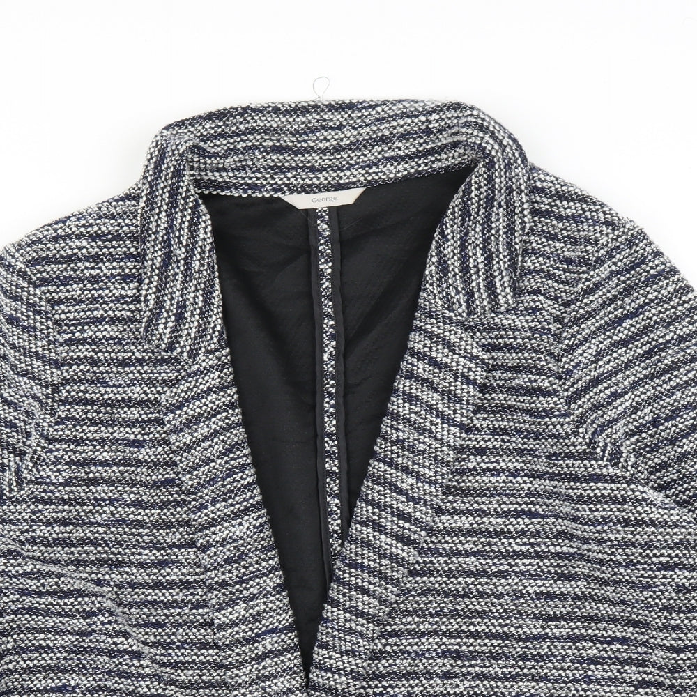 George Womens Blue   Cardigan Jumper Size 20