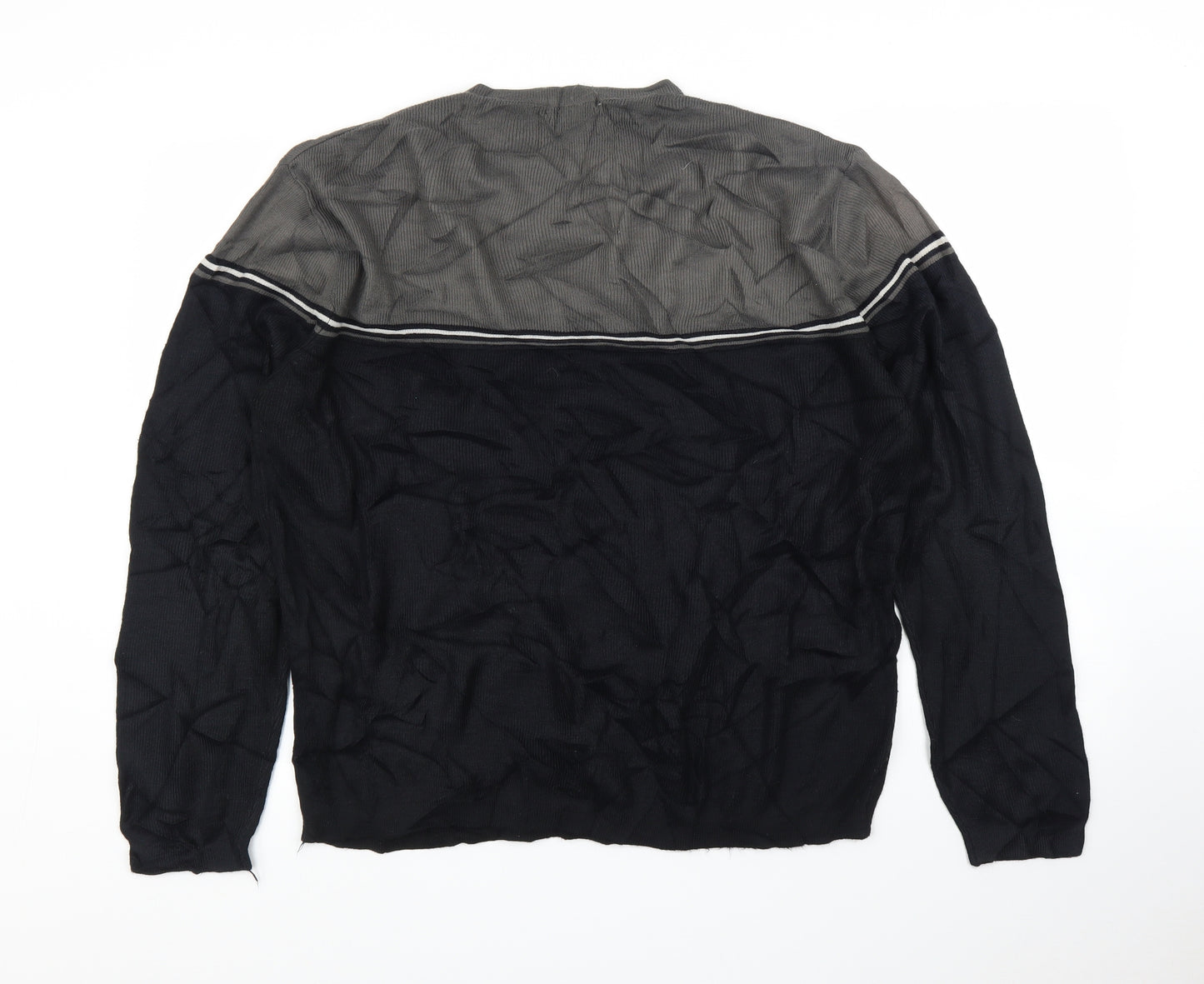 George Mens Black   Pullover Jumper Size M