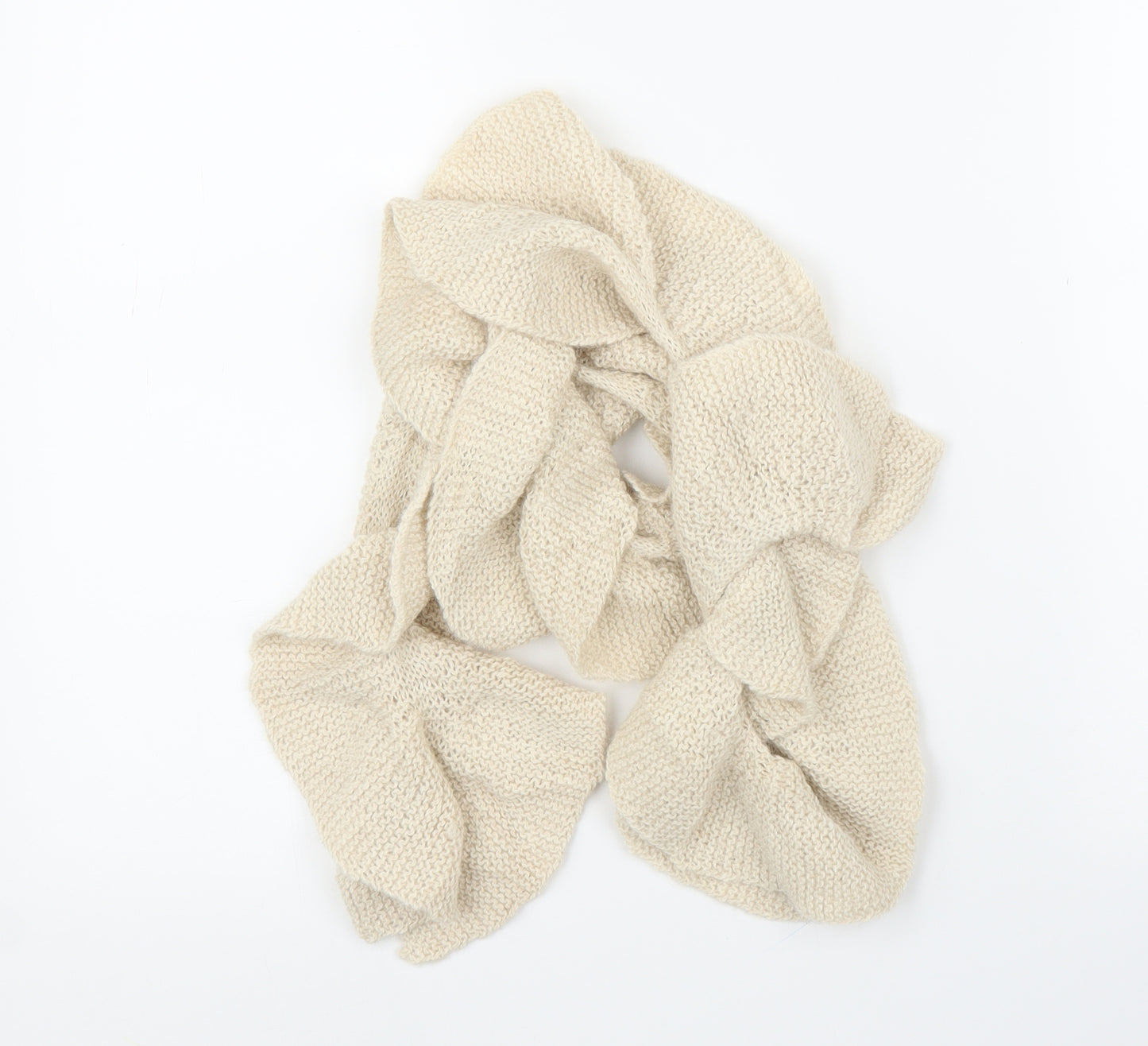 Preworn Unisex Ivory    Scarf