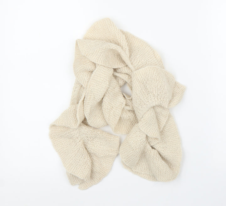 Preworn Unisex Ivory    Scarf