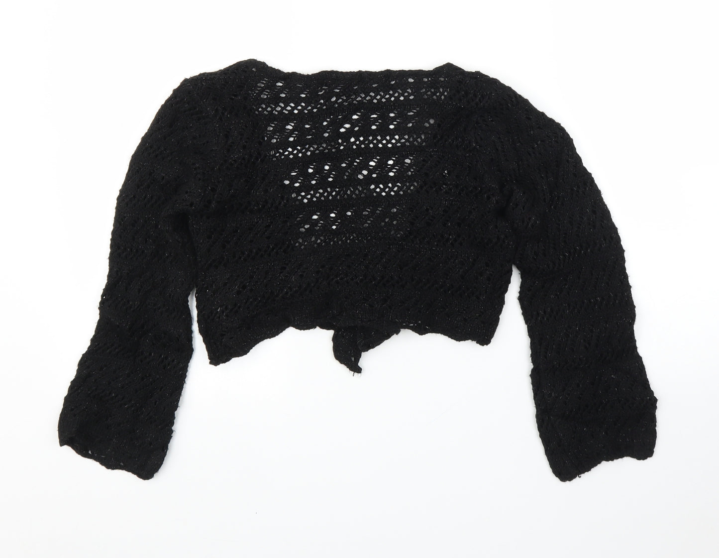 Finella Womens Black   Cardigan Jumper Size S