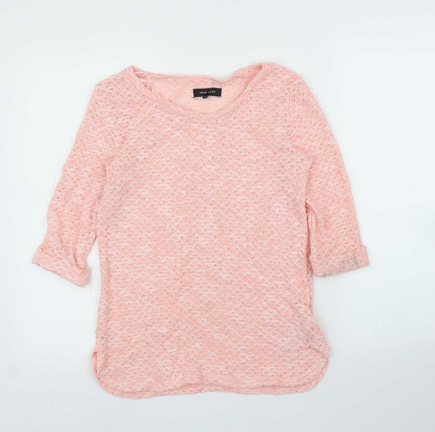 New Look Womens Pink   Basic Blouse Size 10