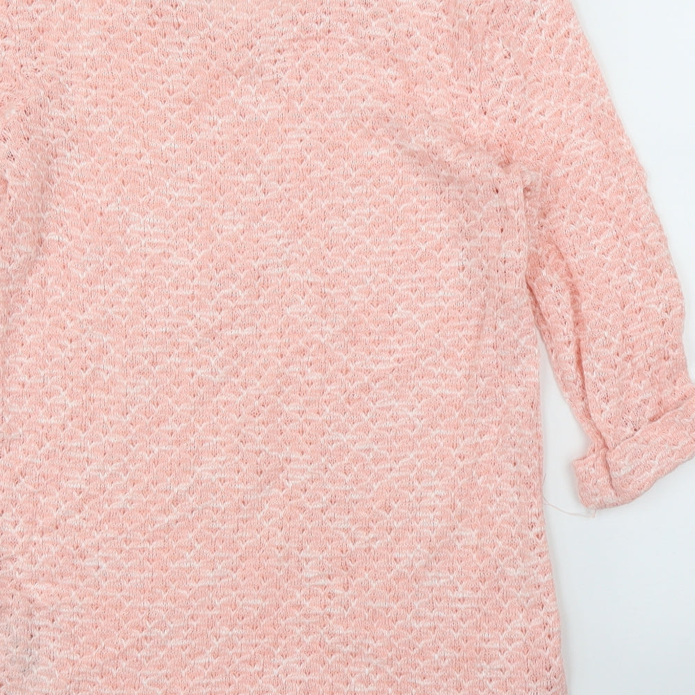 New Look Womens Pink   Basic Blouse Size 10