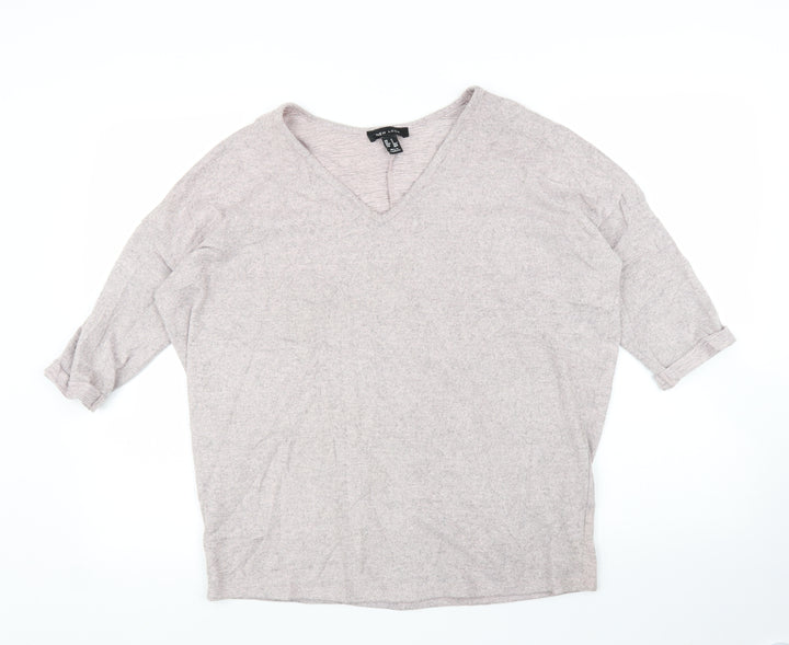 New Look Womens Pink   Basic Blouse Size S