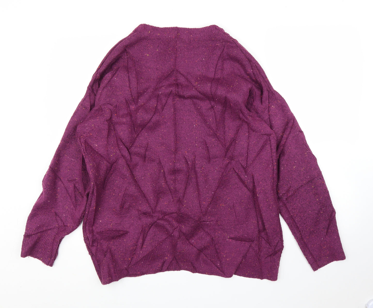 Nutmeg Womens Purple   Pullover Jumper Size 16