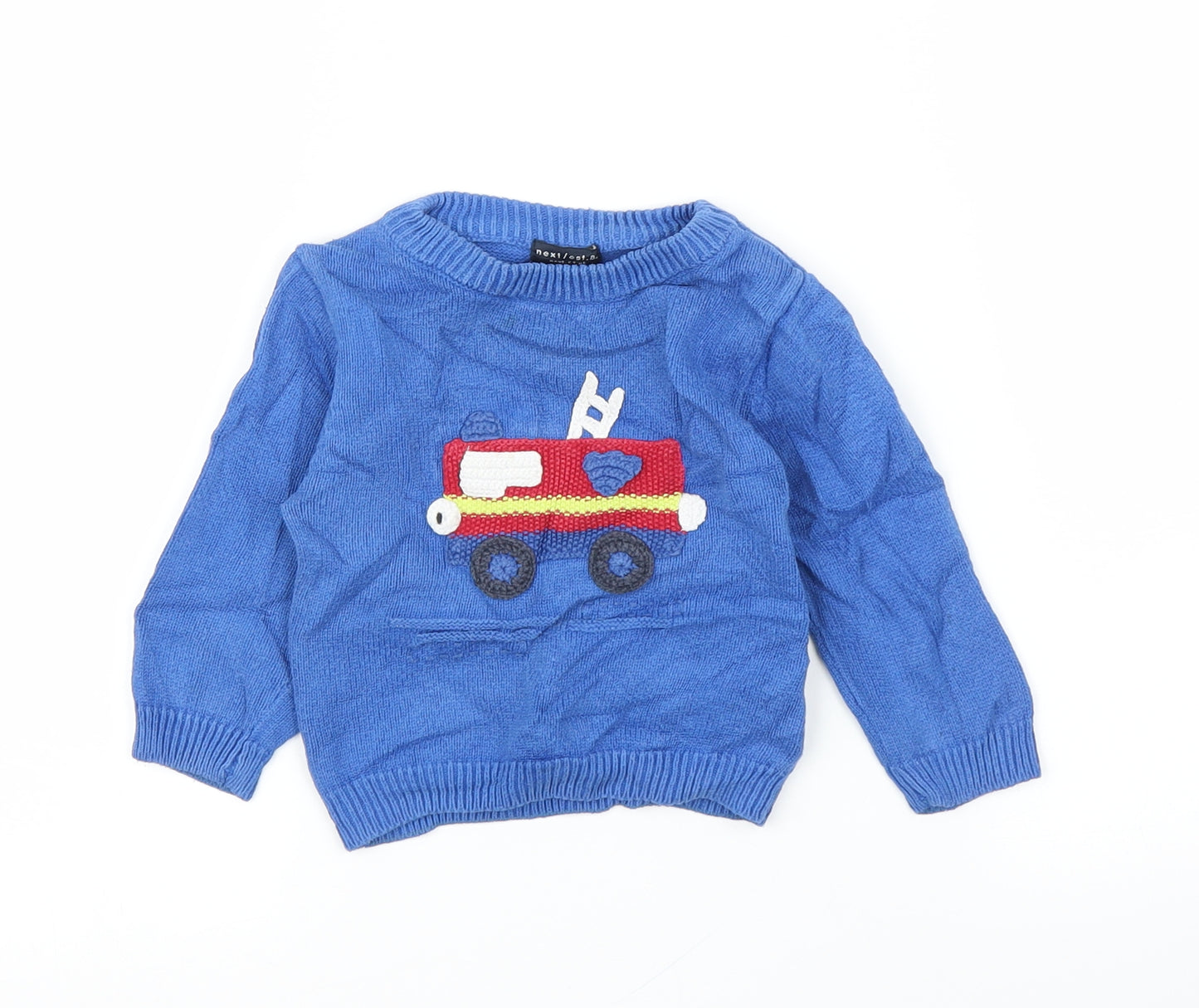 NEXT Boys Blue   Pullover Jumper Size 9-12 Months