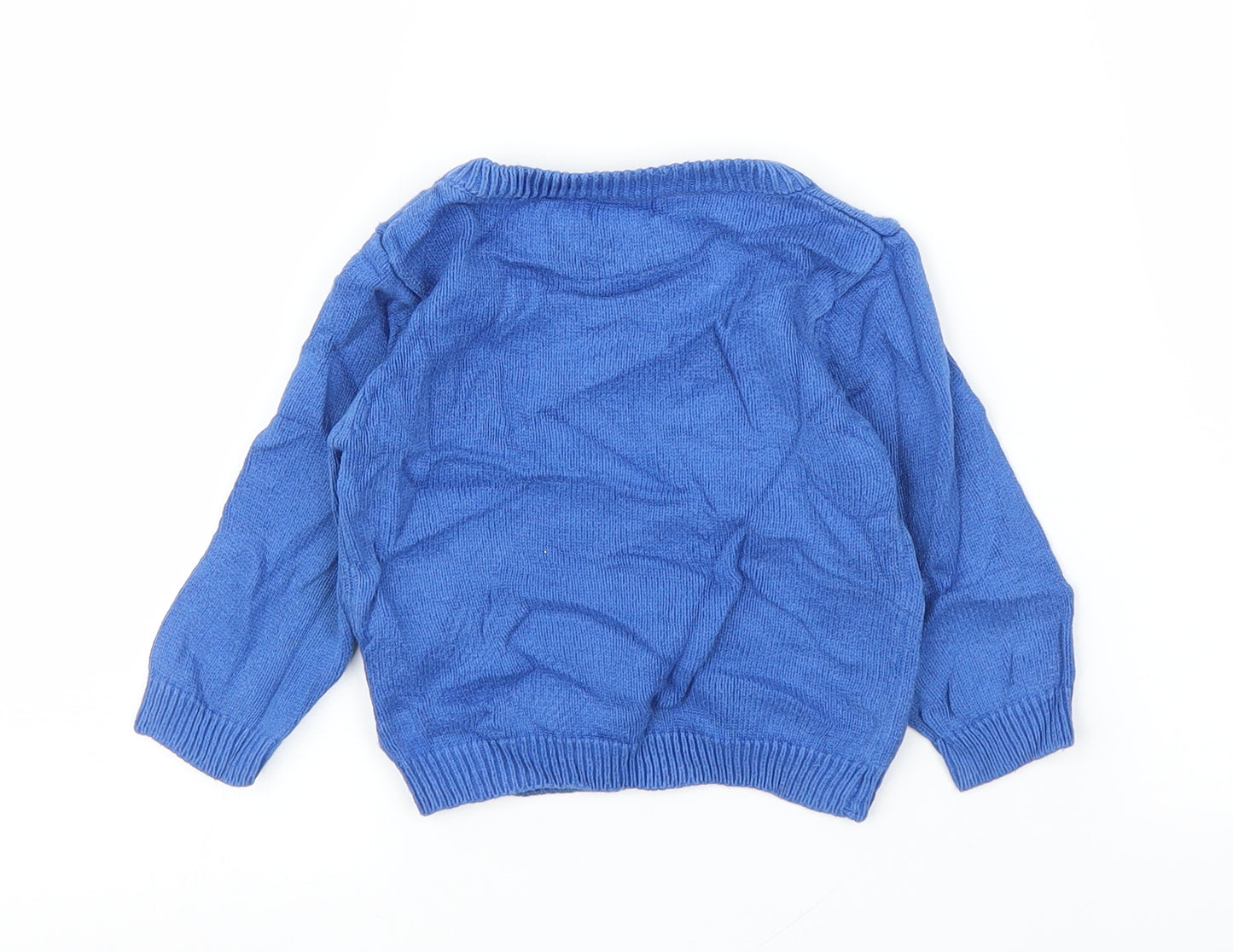 NEXT Boys Blue   Pullover Jumper Size 9-12 Months