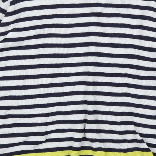 Mango Womens Blue Striped  Pullover Jumper Size S