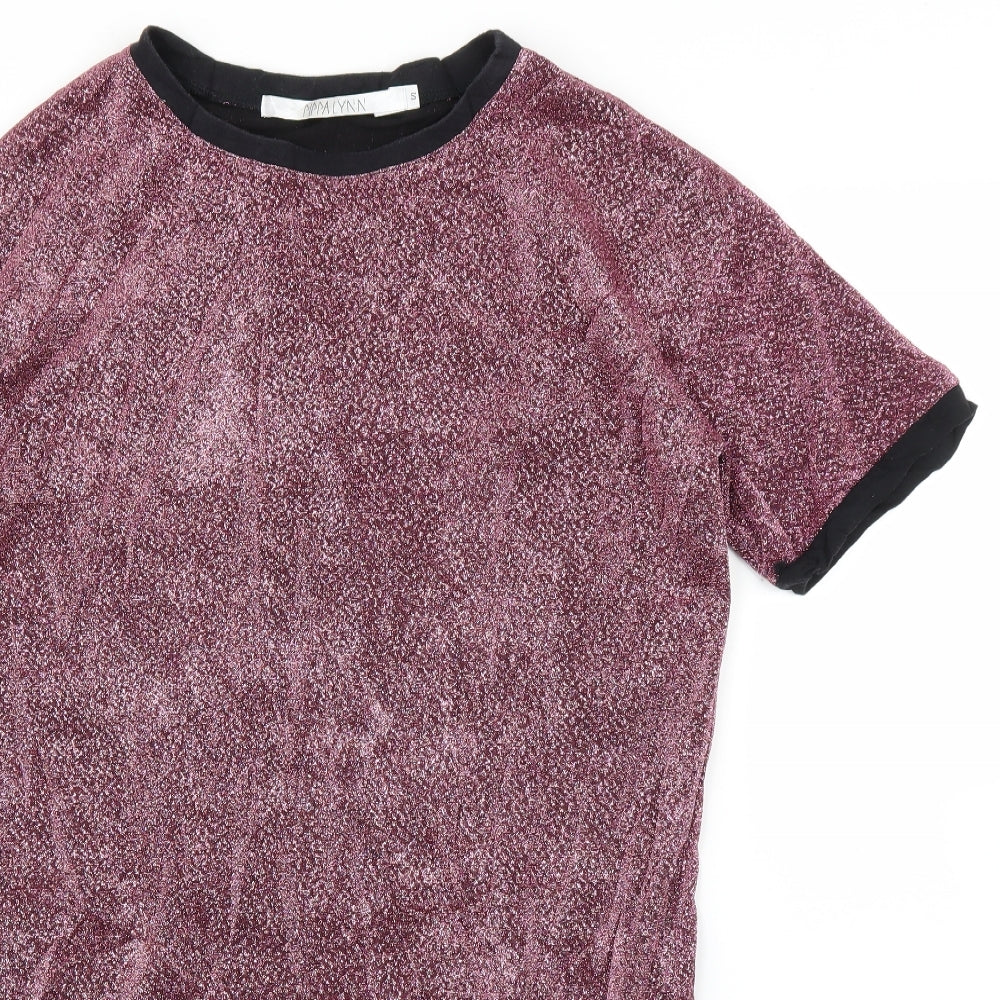 Pippa Lynn Womens Purple   Tunic Blouse Size S