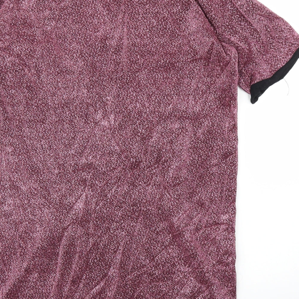 Pippa Lynn Womens Purple   Tunic Blouse Size S