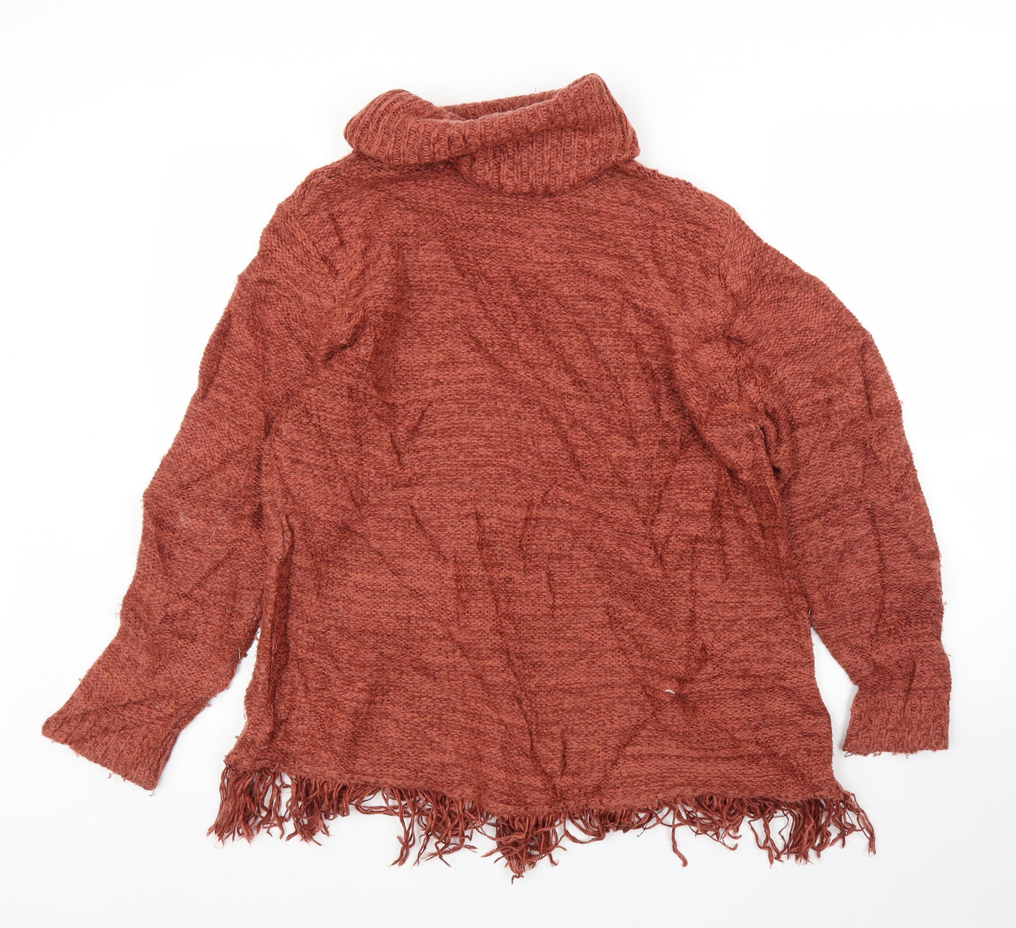 M&Co Womens Orange   Pullover Jumper Size 18