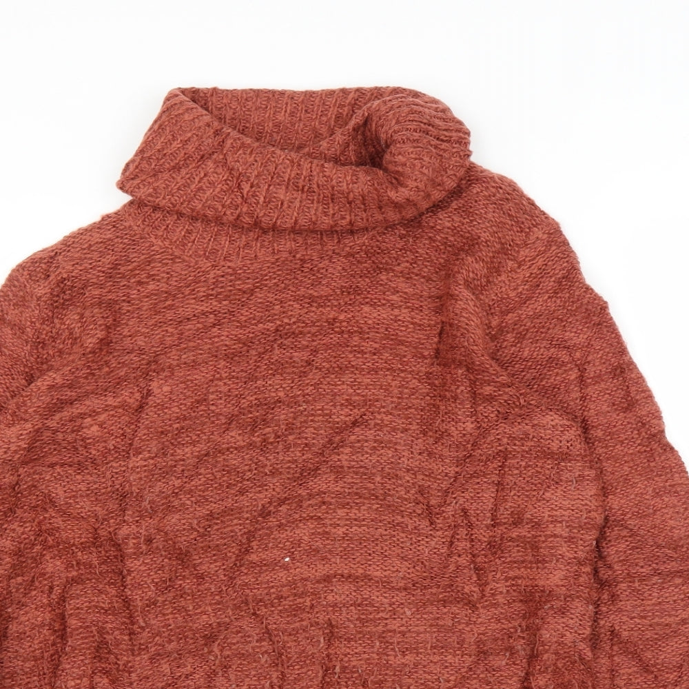M&Co Womens Orange   Pullover Jumper Size 18