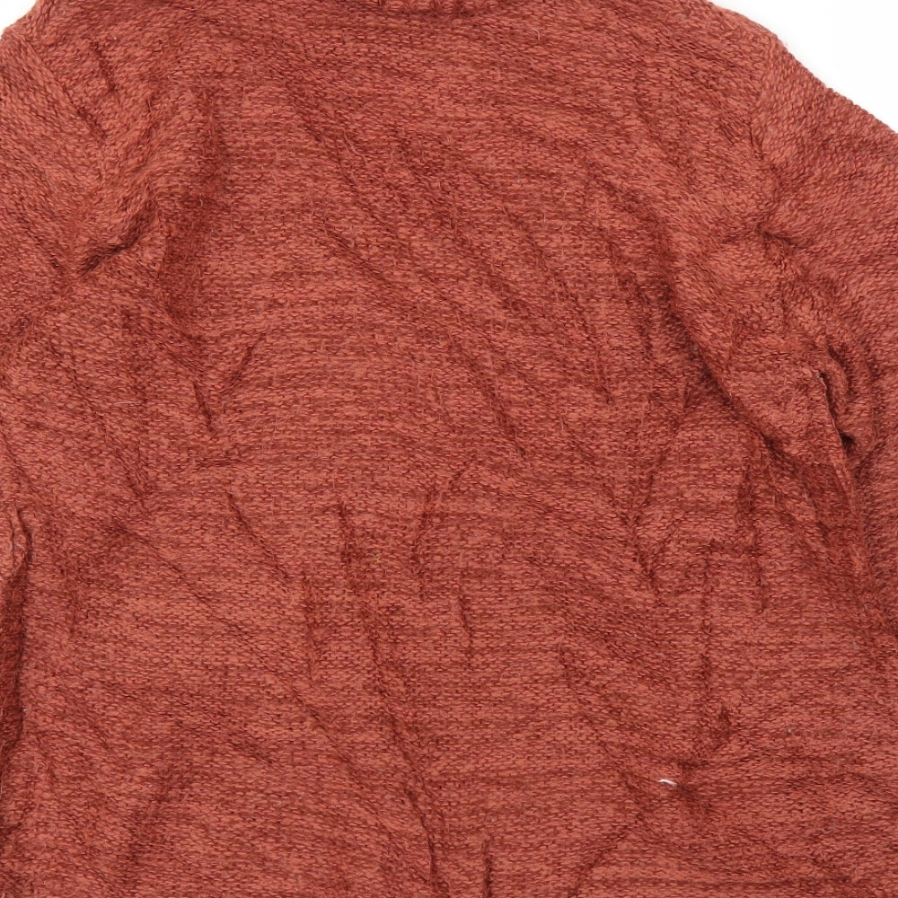 M&Co Womens Orange   Pullover Jumper Size 18