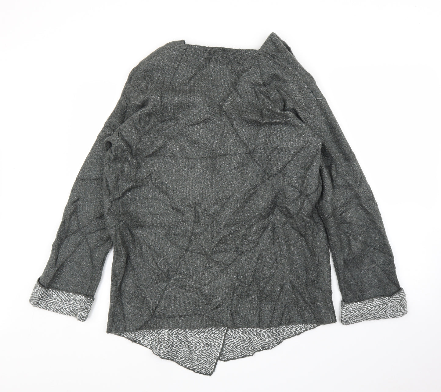 Primark Womens Grey   Cardigan Jumper Size 8