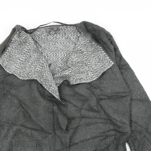 Primark Womens Grey   Cardigan Jumper Size 8