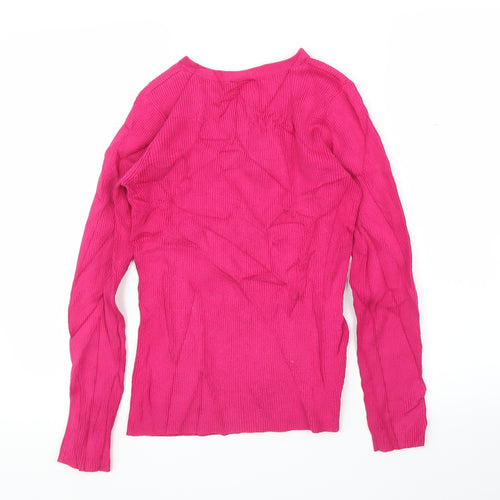 BHS Womens Pink   Pullover Jumper Size 12