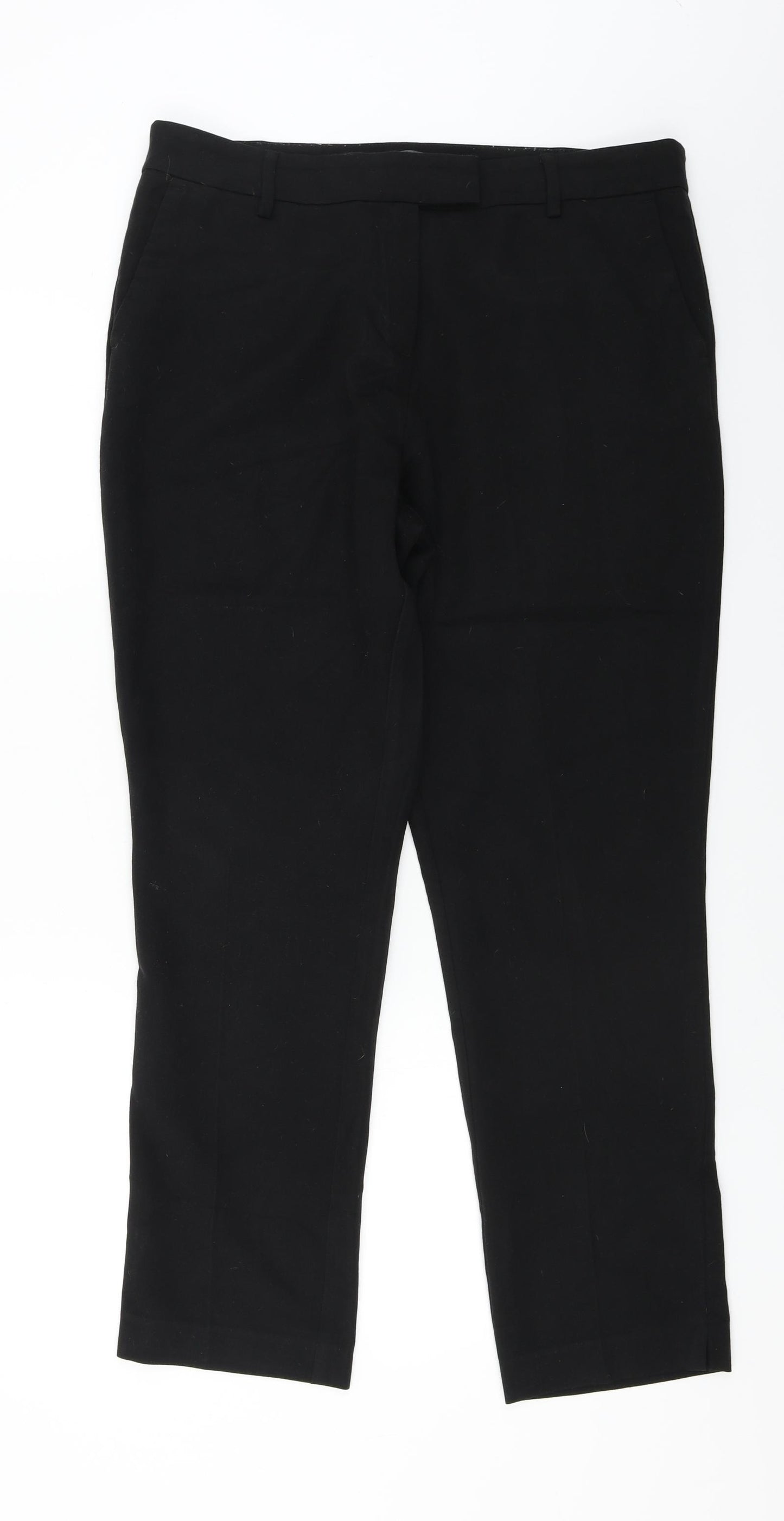 Papaya  Womens Black   Trousers  Size 14 L26 in
