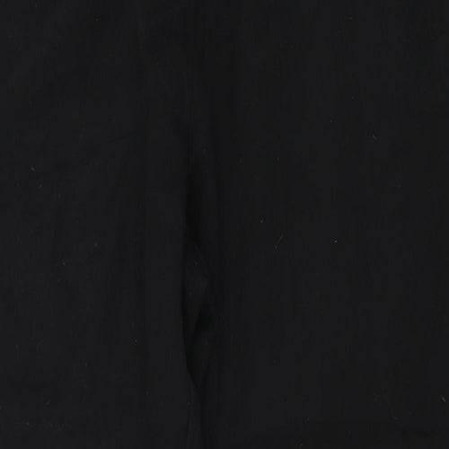 Papaya  Womens Black   Trousers  Size 14 L26 in