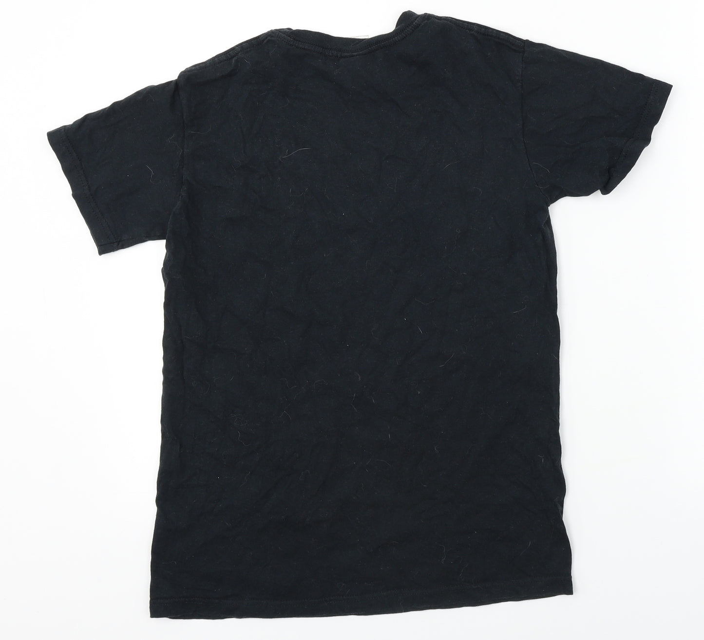 Gildan  Mens Black    T-Shirt Size S