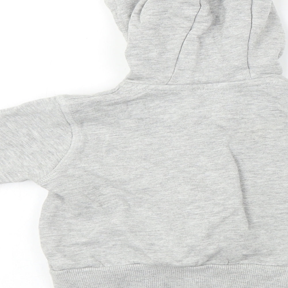 Pep&co     Boys Grey   Full Zip Jumper Size 12-18 Months