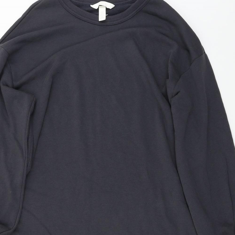 H&M  Womens Grey   Pullover Jumper Size M