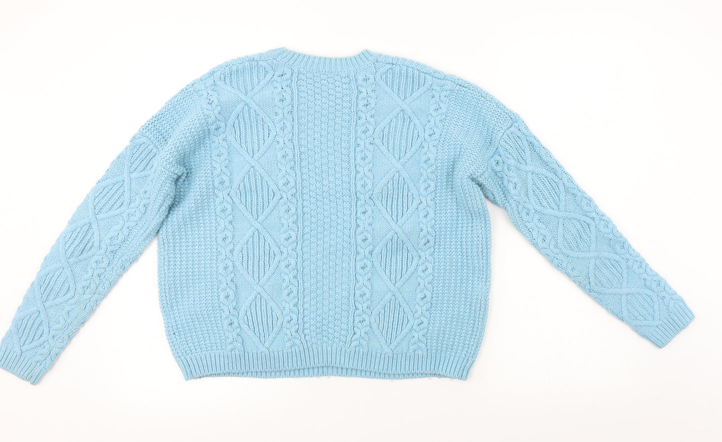 Topshop  Womens Blue   Pullover Jumper Size 10
