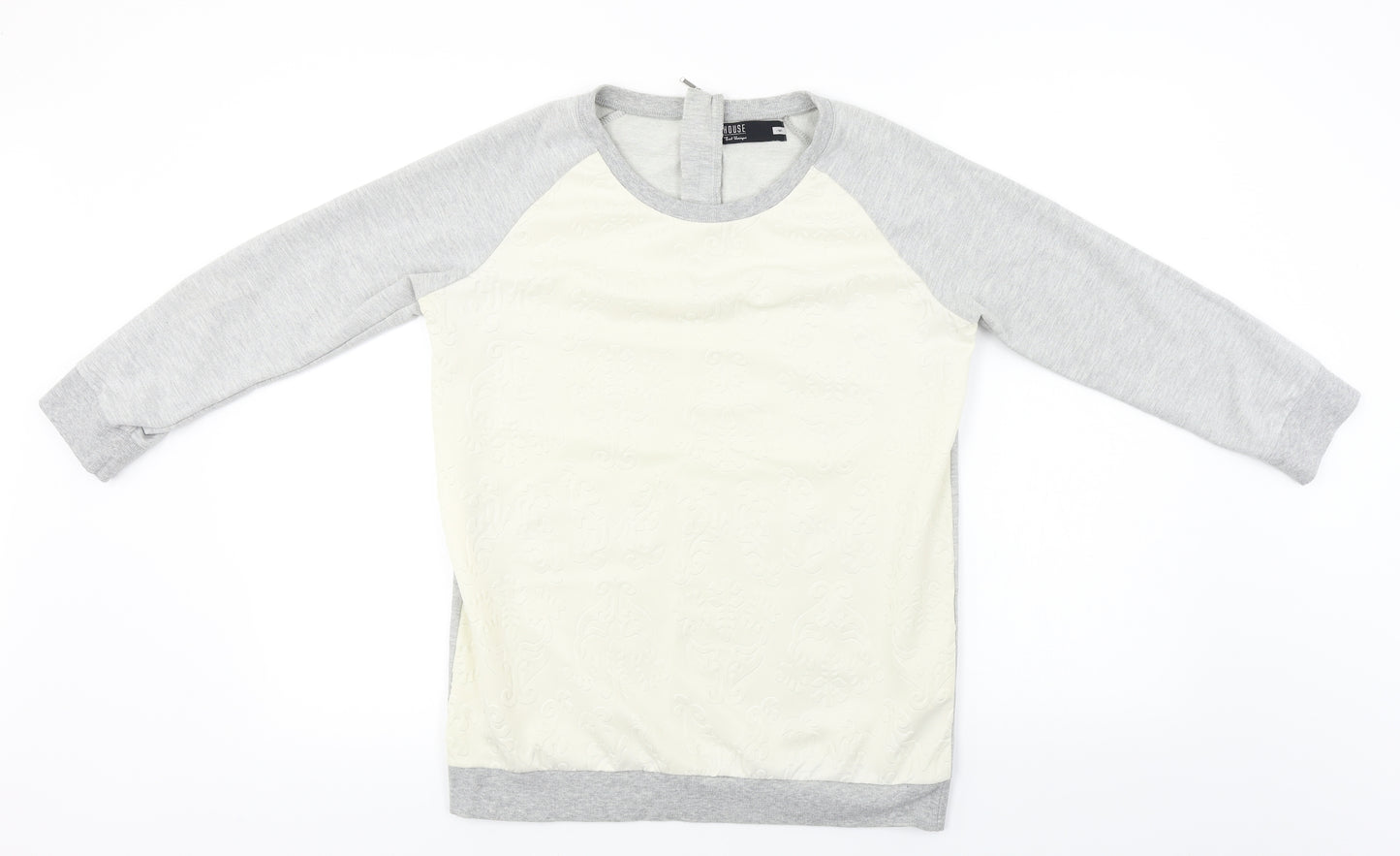House Womens Ivory   Pullover Jumper Size M