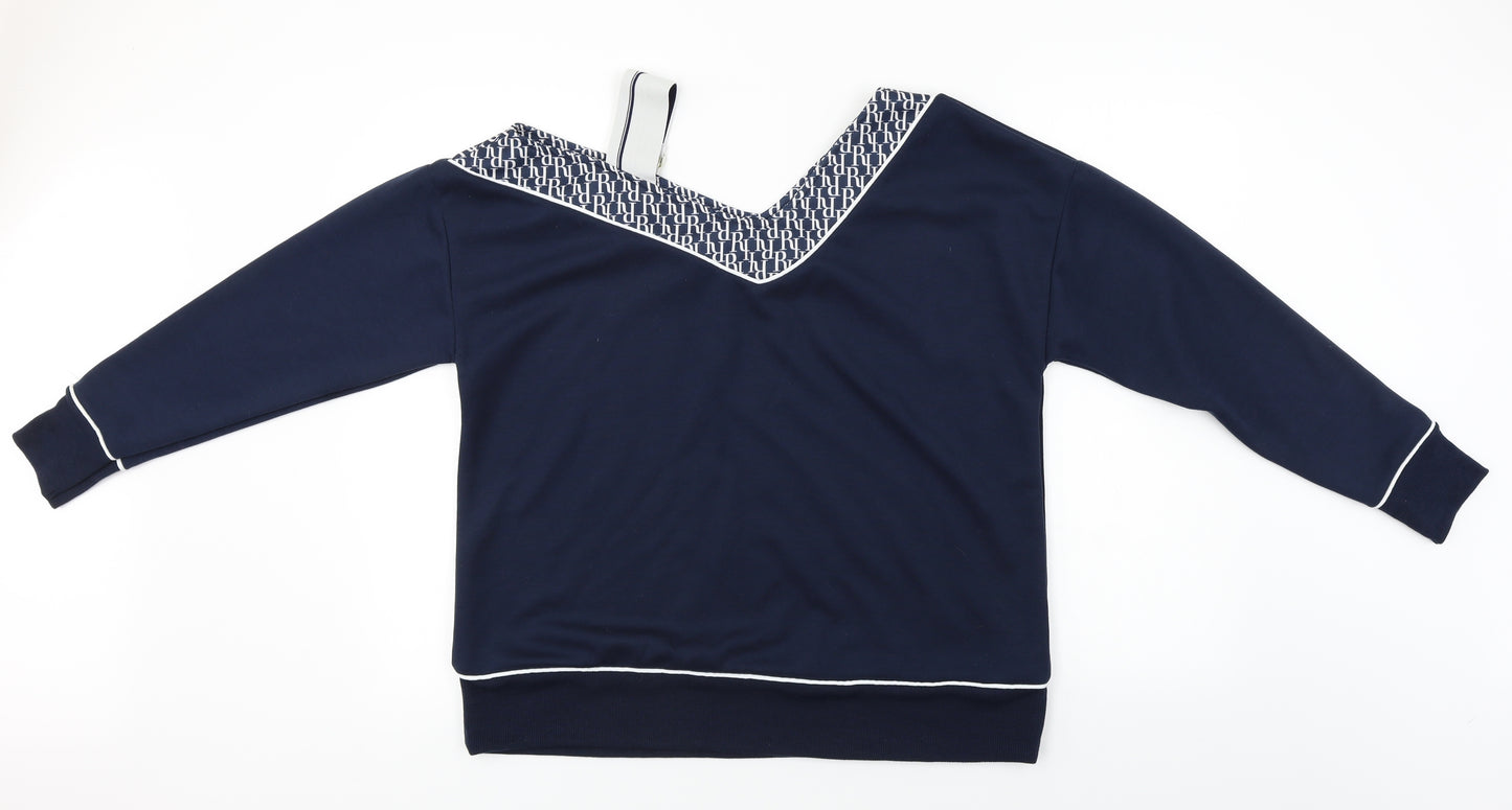 River Island  Womens Blue   Pullover Jumper Size 10