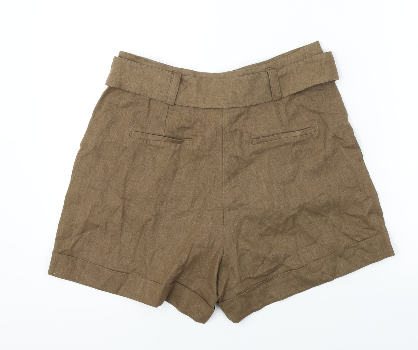 Bershka  Womens Brown   Chino Shorts Size L