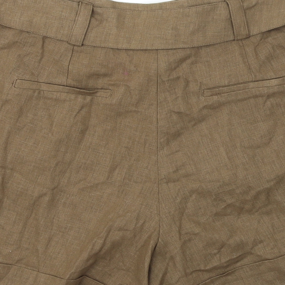 Bershka  Womens Brown   Chino Shorts Size L