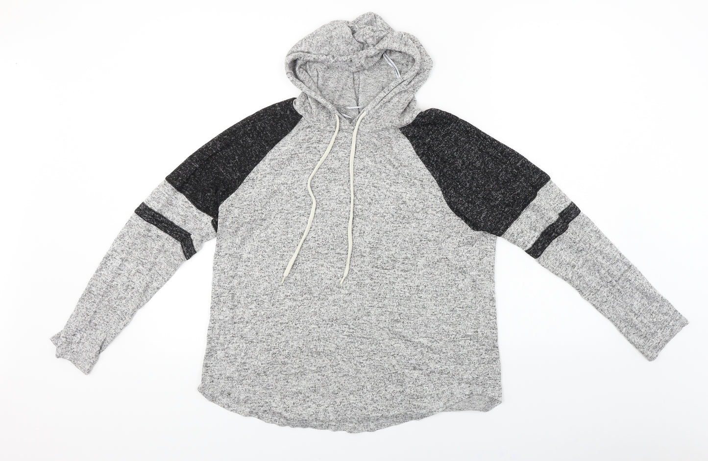 Ambiance  Womens Grey   Pullover Hoodie Size L
