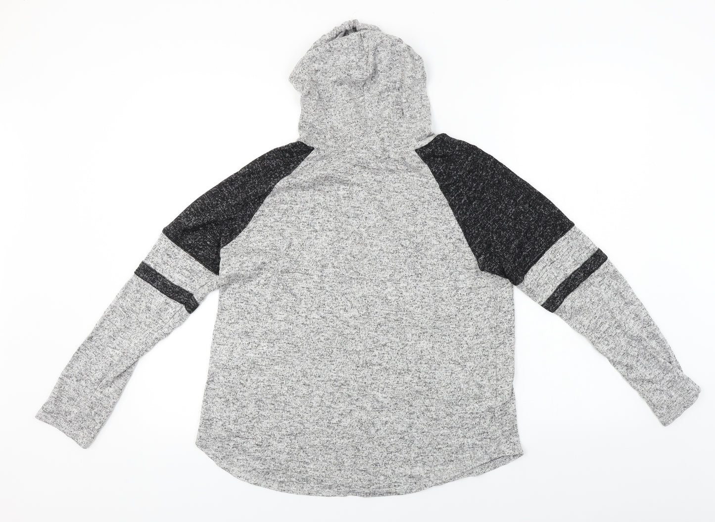 Ambiance  Womens Grey   Pullover Hoodie Size L