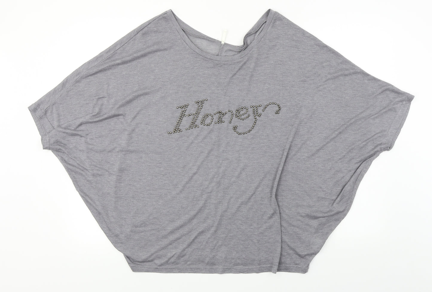 Preworn  Womens Grey   Basic T-Shirt Size M