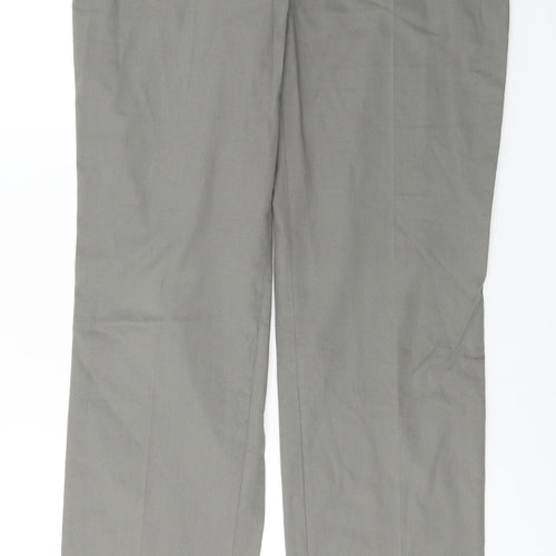 yannick Womens Grey   Trousers  Size 34 in L29 in