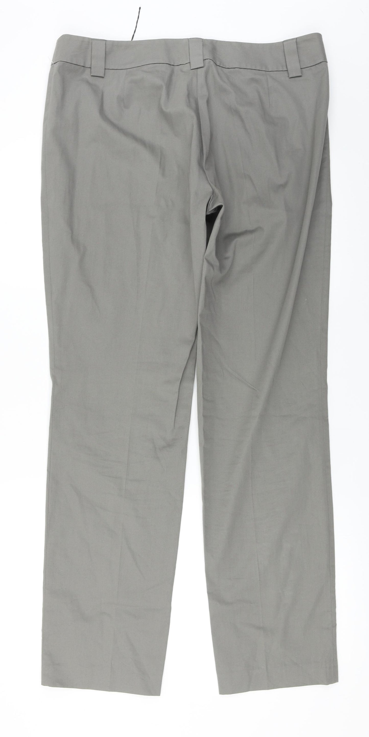 yannick Womens Grey   Trousers  Size 34 in L29 in