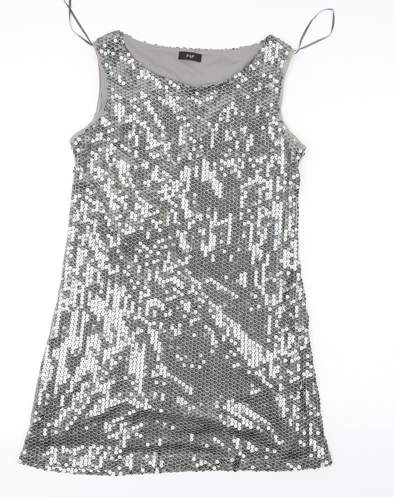 F&F  Womens Grey   A-Line  Size 12