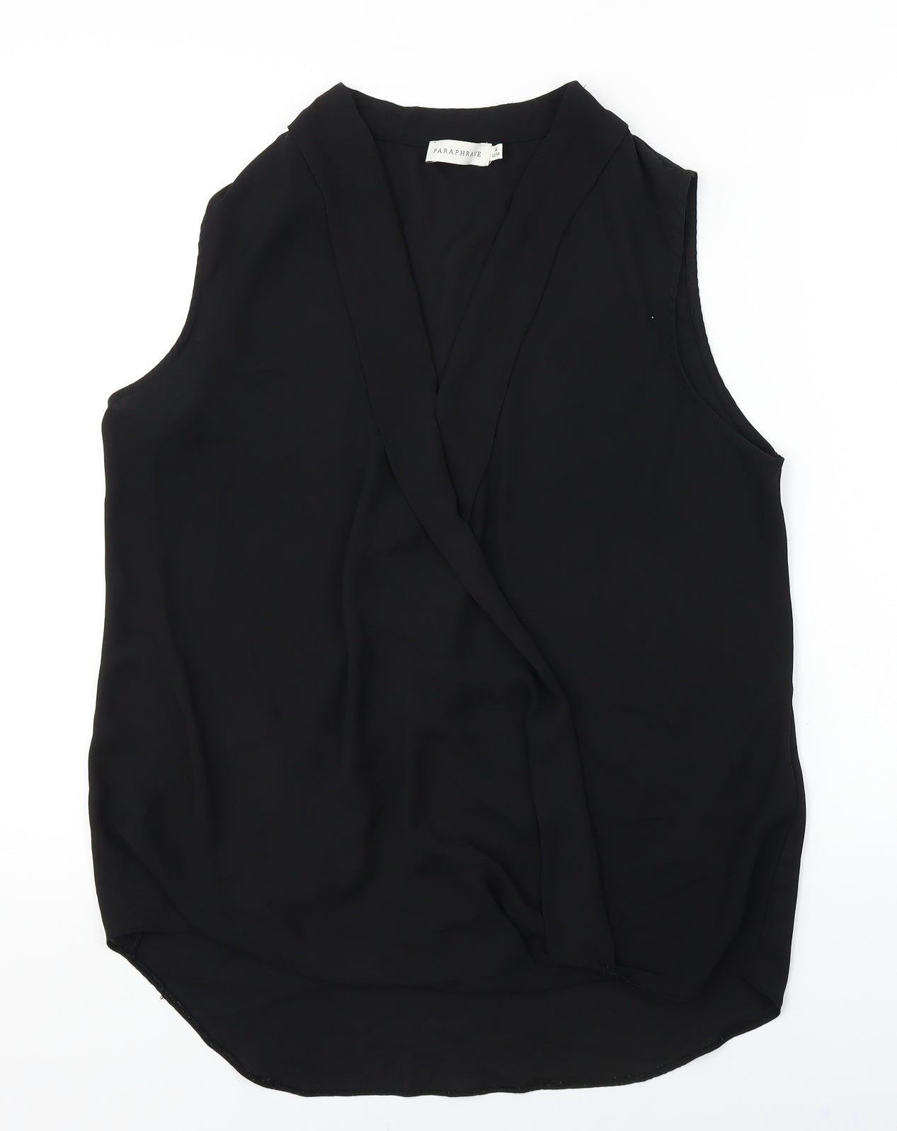 Paraphrase  Womens Black   Basic Blouse Size 12