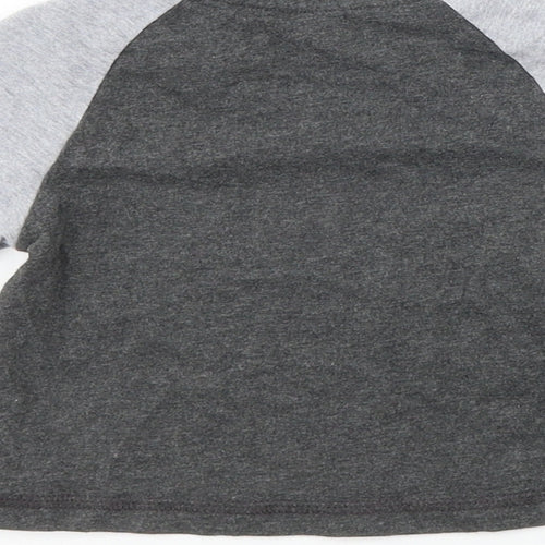Nutmeg  Boys Grey   Basic T-Shirt Size 6-9 Months