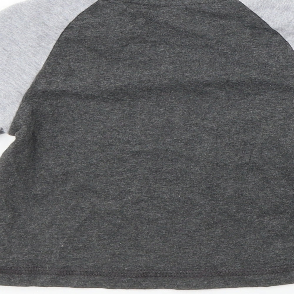 Nutmeg  Boys Grey   Basic T-Shirt Size 6-9 Months
